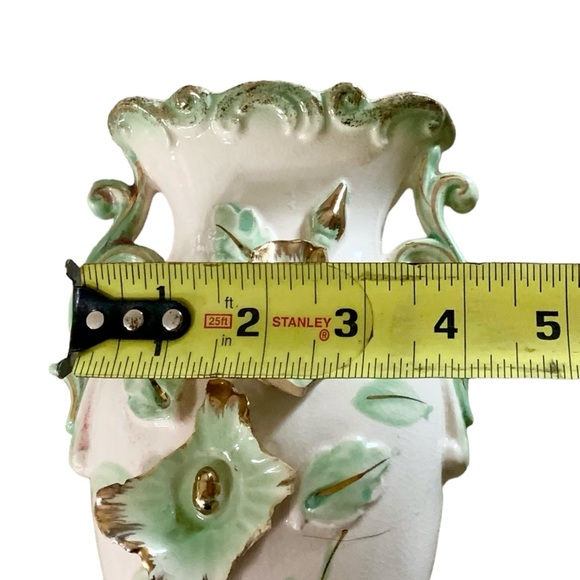 Vintage Relco Japan Hand-Painted Spill Vase Planter Mid Century - Double Handle - Picture 15 of 16